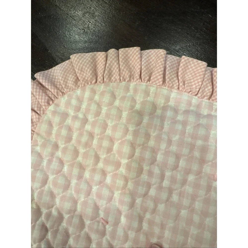 Vintage Pink Childs Nursery Rhyme quilt‎